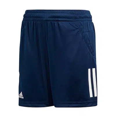 adidas Club 3-Stripes Junior Short Donkerblauw