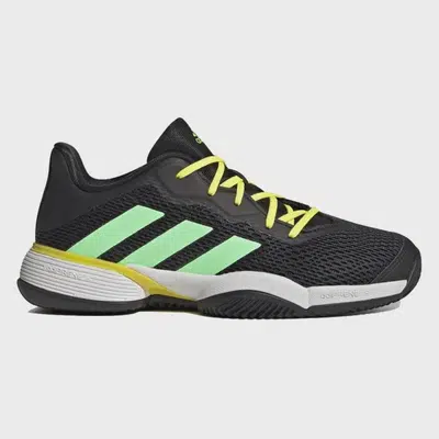 adidas Barricade Clay Junior Zwart / Groen