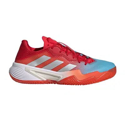 adidas Barricade Clay Dames Rood Grijs