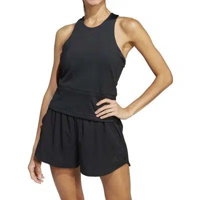 adidas Climacool Logo Tanktop Dames Zwart