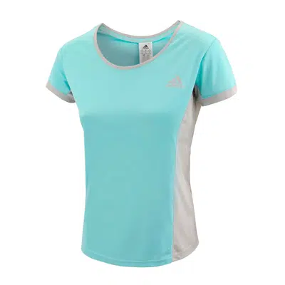 adidas Court T-Shirt Dames Blauw