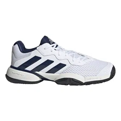 adidas Courtflash K Junior Wit/Donkerblauw
