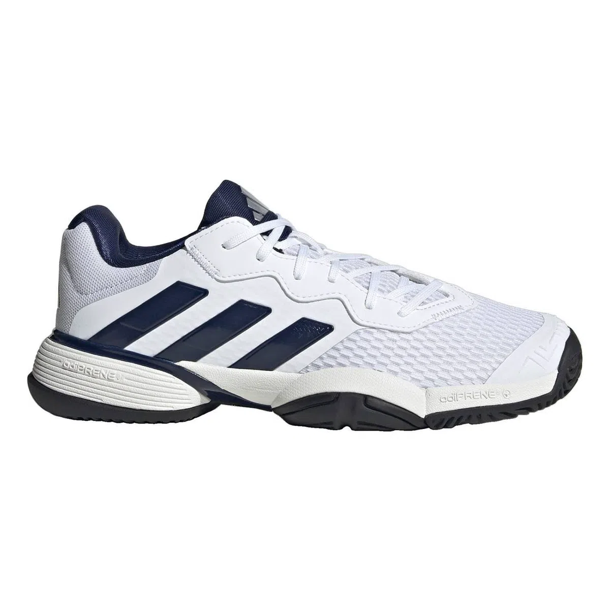 adidas Courtflash K Junior Wit/Donkerblauw