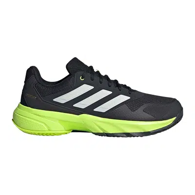adidas Courtjam Control Heren Clay Zwart/Geel