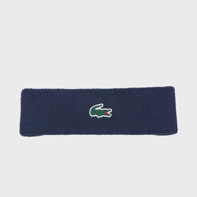 Lacoste Core Performance Hoofdband Marineblauw