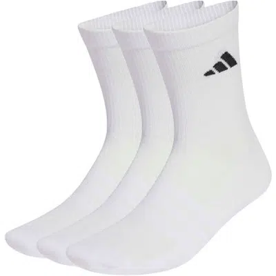 adidas Essential Crew Sokken Wit (3-Pack)