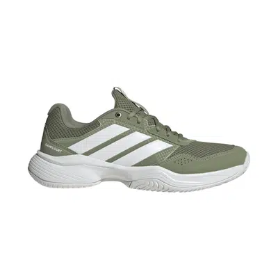 adidas Gamecourt 3 Heren - Groen / Wit