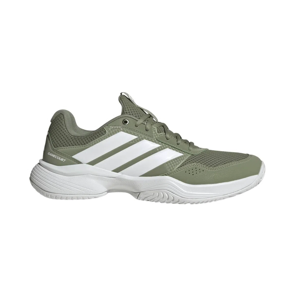 adidas Gamecourt 3 Heren - Groen / Wit