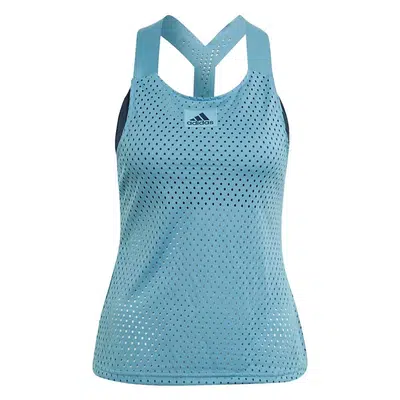 adidas Dames Tanktop Blauw