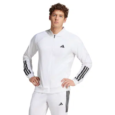 adidas 3-Stripes Gebreid Jas Wit