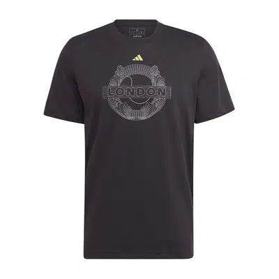 adidas London Graphics T-Shirt Zwart Heren
