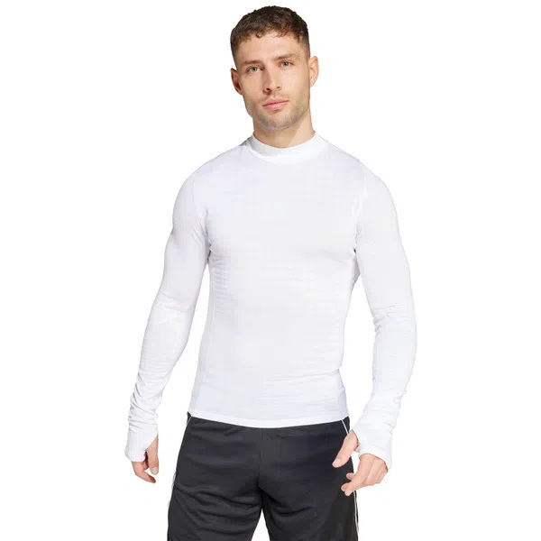 adidas Techfit Base Long Sleeve Wit Heren