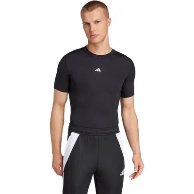 adidas Techfit T-Shirt Zwart