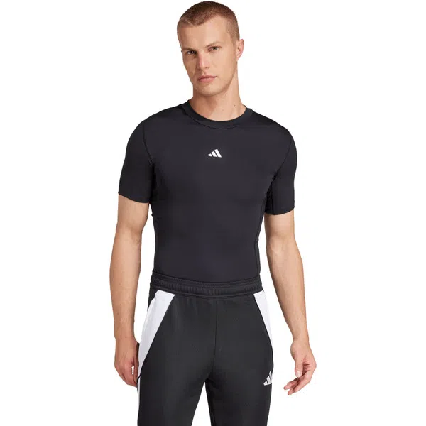 adidas Techfit T-Shirt Zwart