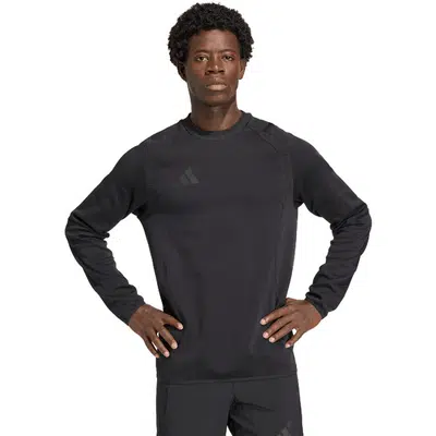 adidas Tiro Travel Crew Longsleeve Zwart