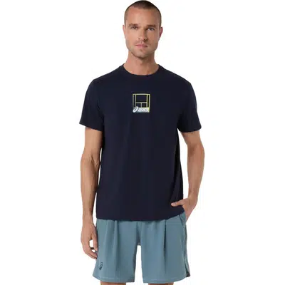 ASICS Court Core Graphic T-Shirt Heren