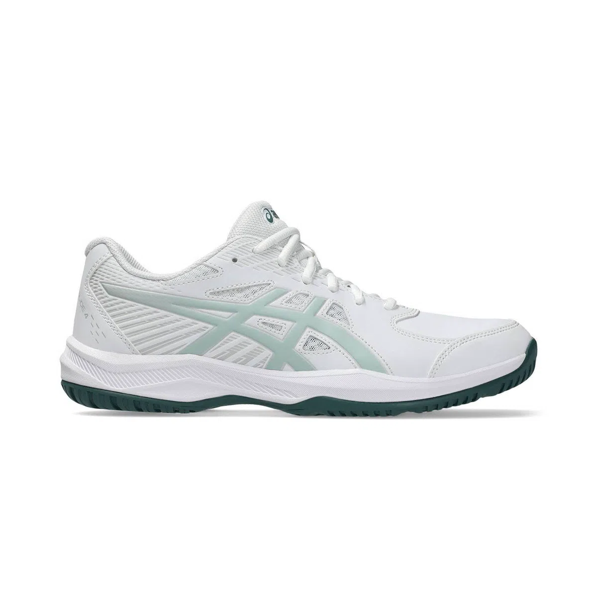 ASICS Court Slide 4 Wit Groen