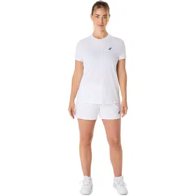 ASICS Court T-Shirt Dames Wit