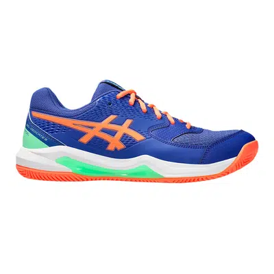 ASICS Gel-Dedicate 8 Padel Blauw/Oranje FW25