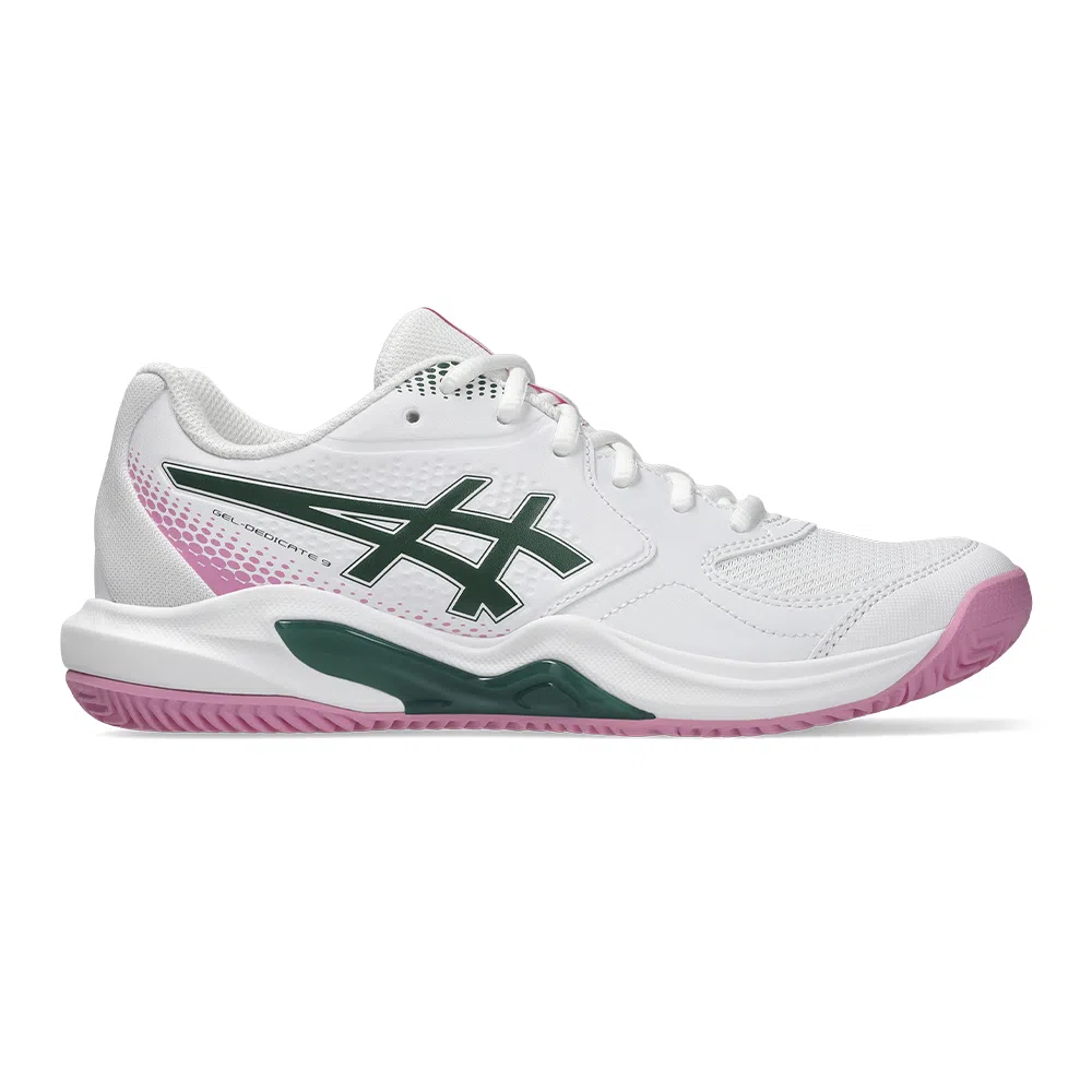 ASICS Gel-Dedicate 9 Padel Dames Wit / Roze
