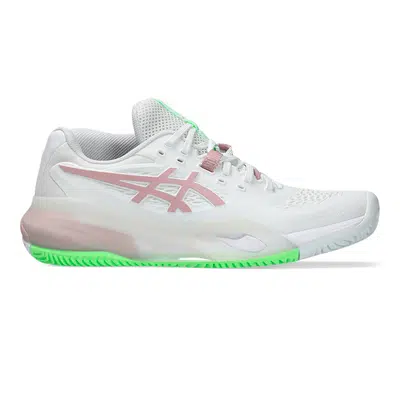 ASICS Gel-Resolution Clay Dames Wit/Roze SS26