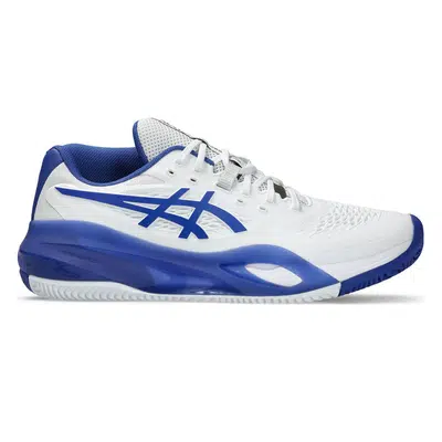 ASICS Gel-Resolution 9 Clay Wit/Blauw