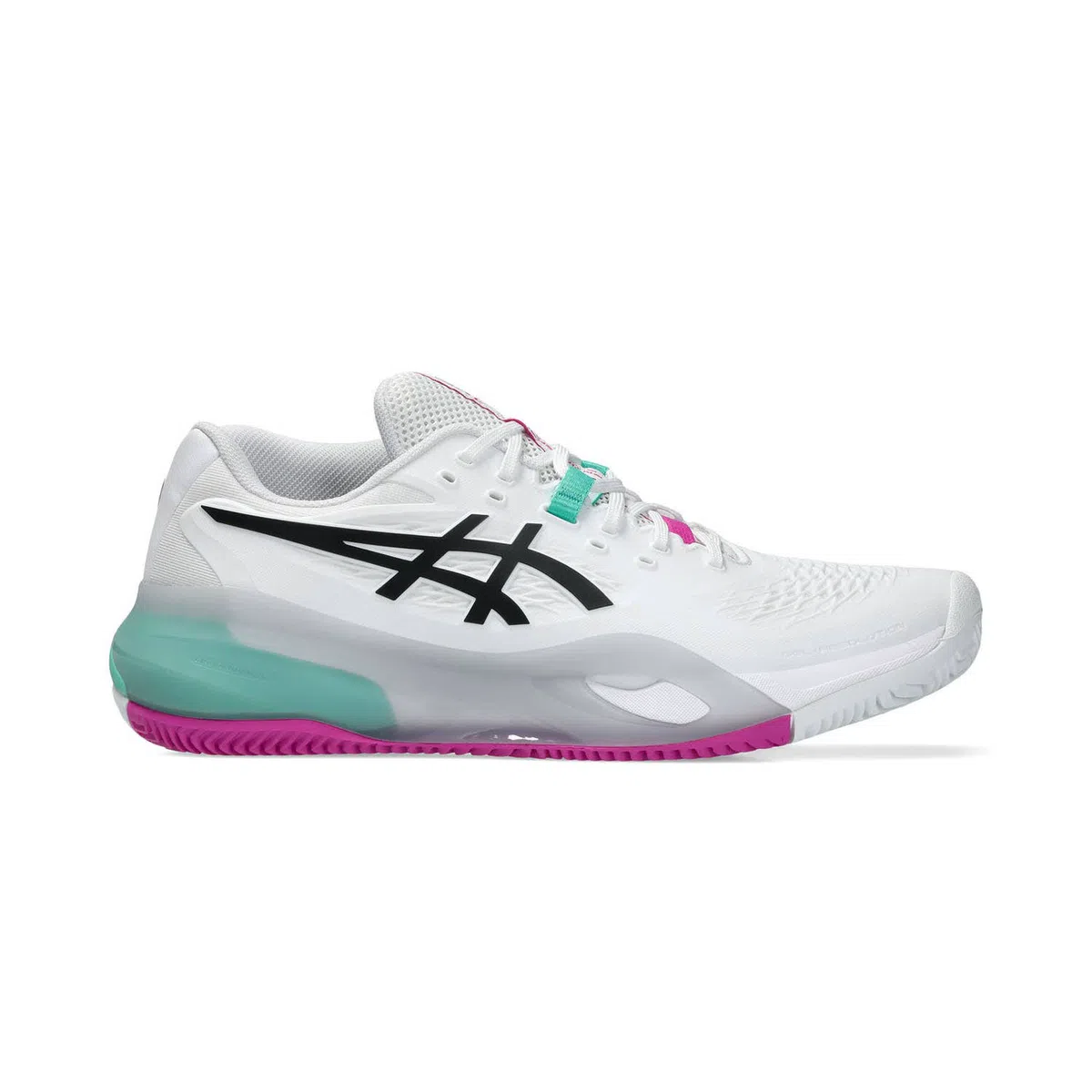 ASICS Gel-Resolution 9 Clay Wit/Zwart