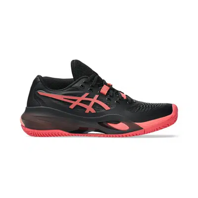 ASICS Gel-Resolution 9 Clay Dames Zwart/Roze