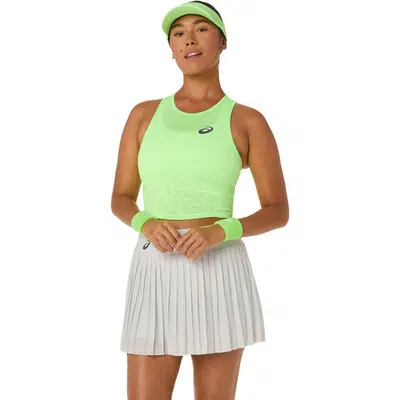 ASICS Match Jacquard Cropped Top