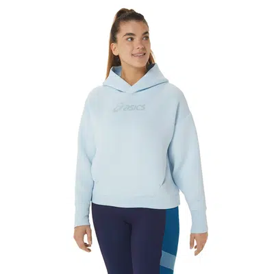 ASICS Nagino Hoodie Dames Lichtblauw
