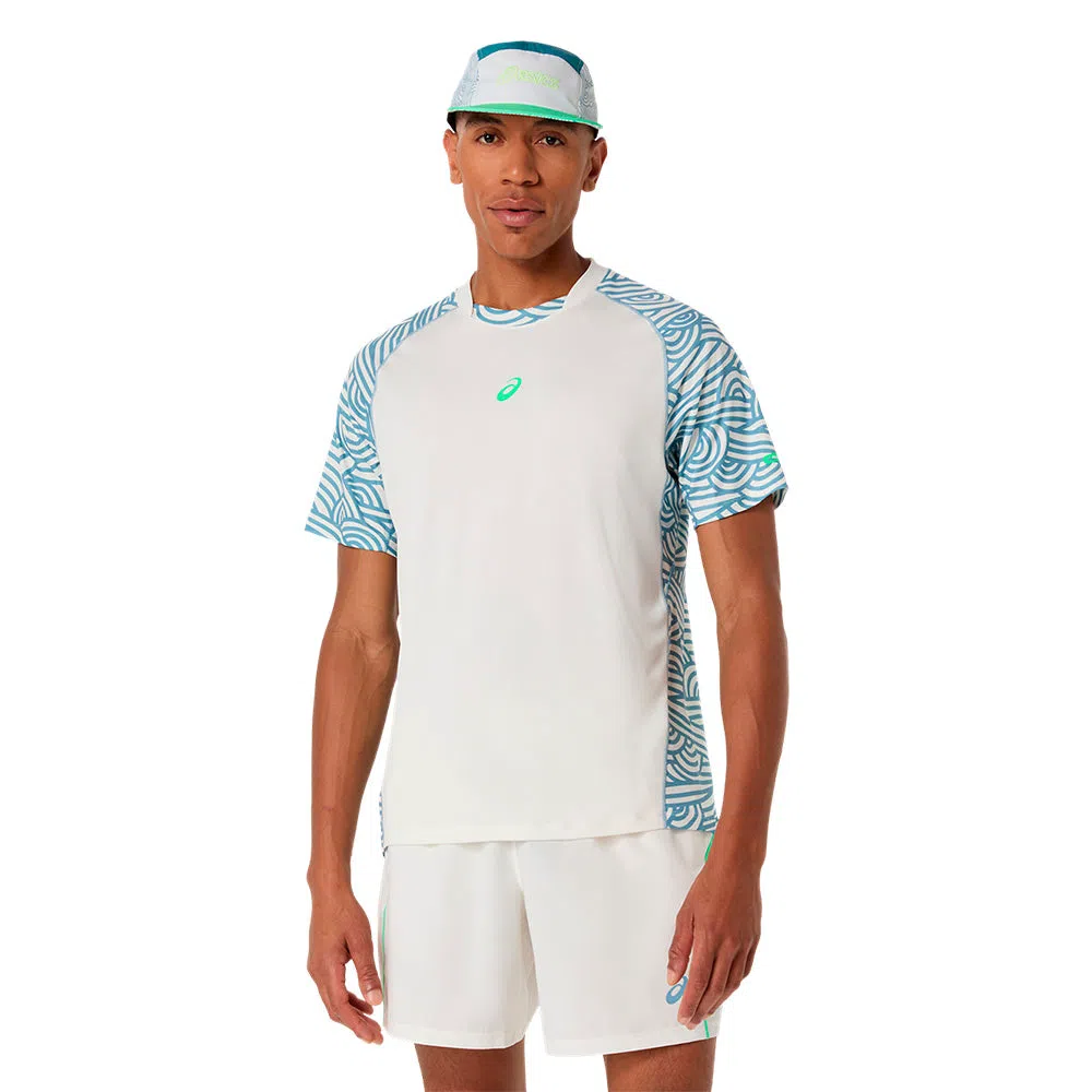 ASICS Padel Court All Over Print Heren T-Shirt SS26