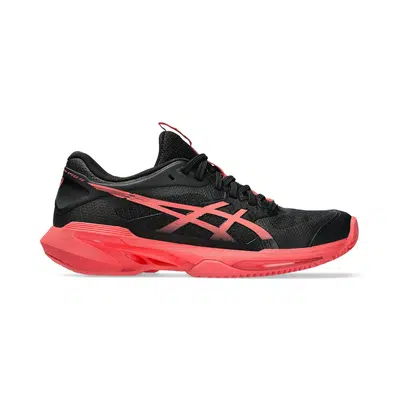 ASICS Solution Speed FF 4 Clay Zwart/Roze