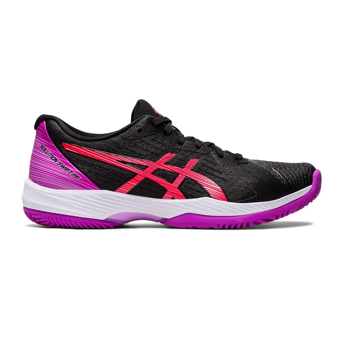 ASICS Solution Swift FF Padel Zwart/Roze Dames