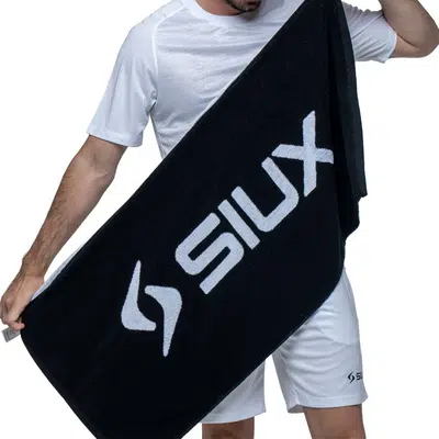 Siux Basic Handdoek Zwart