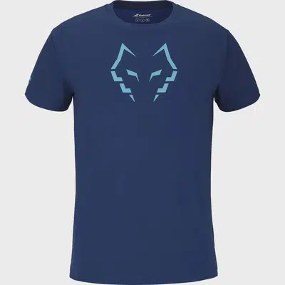 Babolat Cotton T-Shirt Lebron Estate Blauw