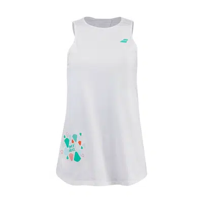 Babolat Cotton Dames Tanktop Wit