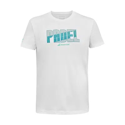 Babolat Cotton Padel T-Shirt Wit