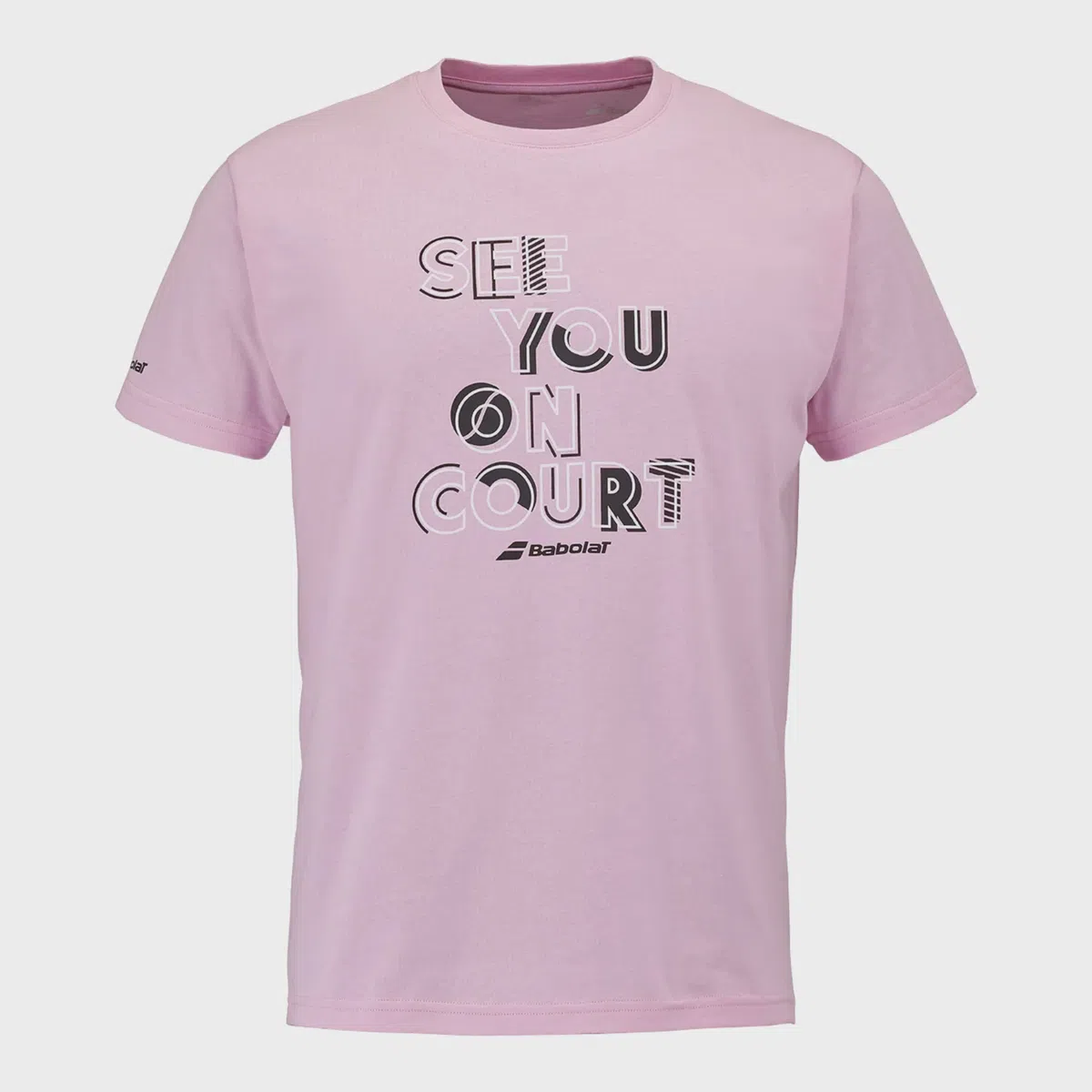 Babolat Exercise Message T-Shirt Lila