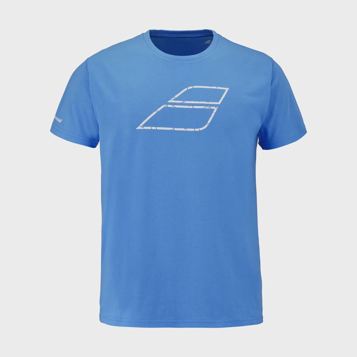 Babolat Exercise Message T-Shirt Malibu Blauw