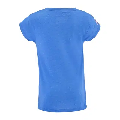 Babolat Exs Katoenen T-Shirt Meisjes Blauw