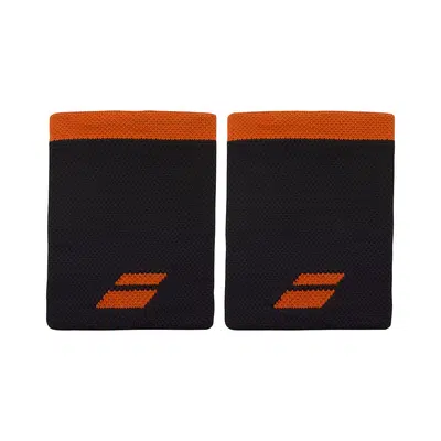 Babolat Logo Jumbo Zweetbandjes Zwart/Oranje