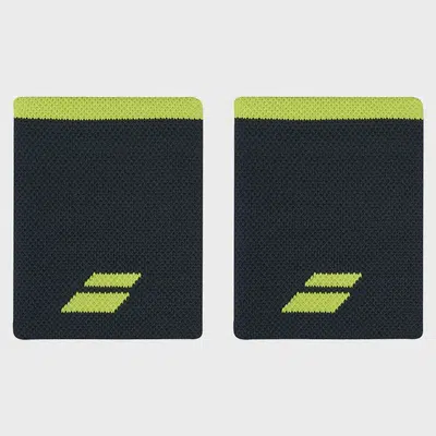 Babolat Logo Jumbo Polsband Zwart/Groen