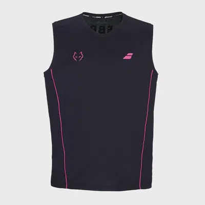Babolat Juan Lebron Muscle Tank Heren Zwart