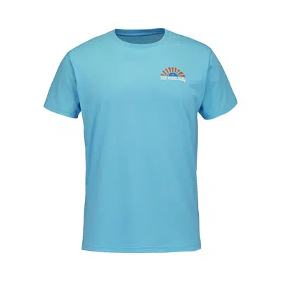 Babolat Performance Cotton T-Shirt Blauw