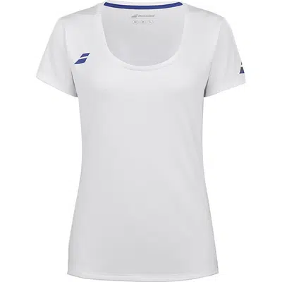 Babolat Play Cap Sleeve T-Shirt Wit Meisjes