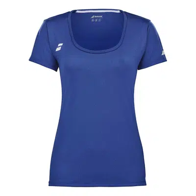 Babolat Play Cap Sleeve T-Shirt Meisjes Blauw