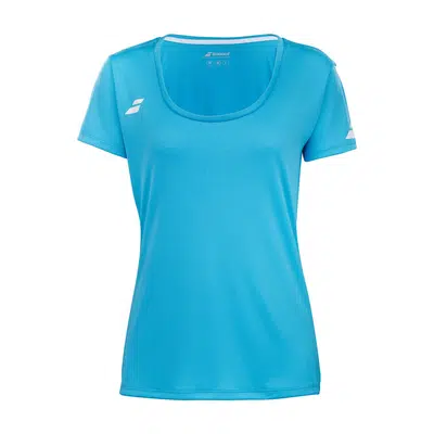 Babolat Play Cap Sleeve Dames T-Shirt Blauw