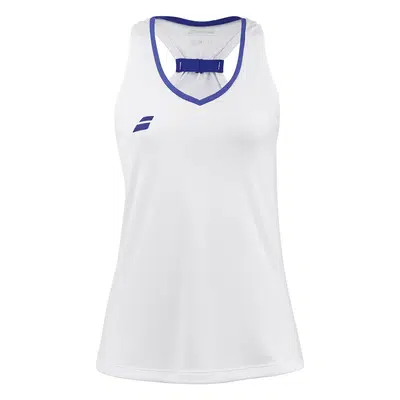 Babolat Play Tanktop Wit Meisjes
