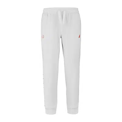 Babolat Juan Lebron Sweatbroek Heren Wit SS26
