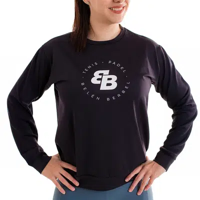 Belen Berbel Smooth Zwart Sweater